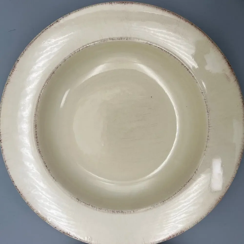 Pier 1 Toscana Ivory Set of 2 Pasta Bowls , Made in Italy, Discontinued